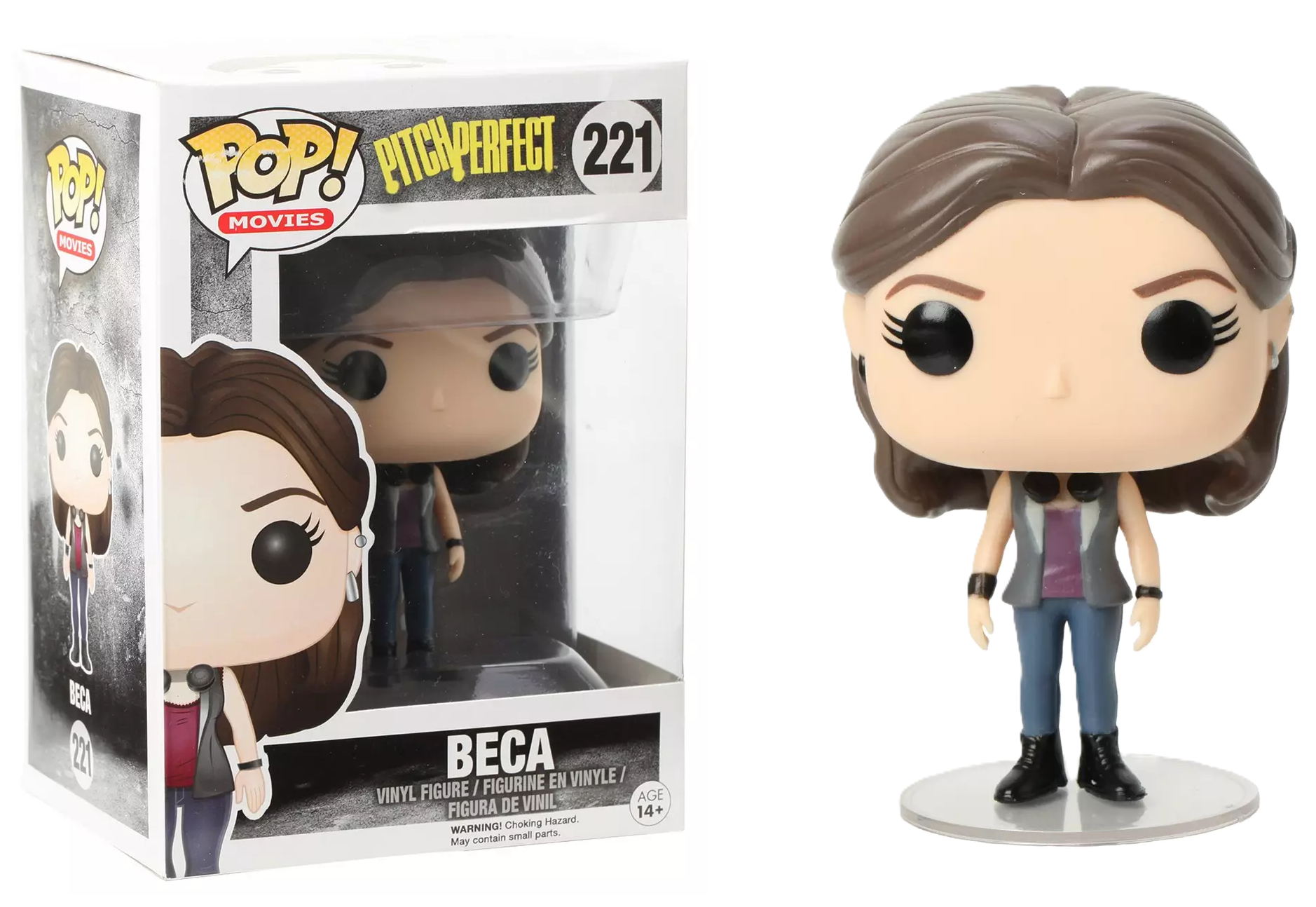 FUNKO POP! Vinyl Movies RARE Pitch Perfect #221 Beca [VAULTED