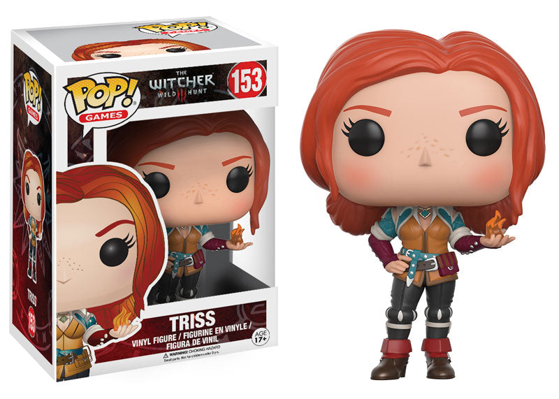 FUNKO POP! Vinyl Games RARE Witcher III Wild Hunt #153 Triss Merigold PopFreak FUNKO POP! Vinyl Games RARE Witcher III Wild Hunt #153 Triss Merigold PopFreak