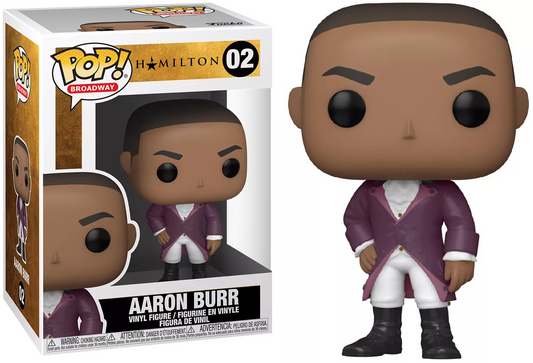 FUNKO POP! Vinyl Broadway RARE Hamilton #02 Aaron Burr [VAULTED]