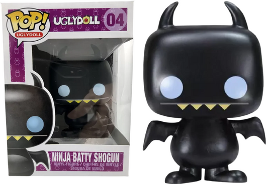 FUNKO POP! Vinyl Uglydoll RARE #04 Ninja Batty Shogun [VAULTED]