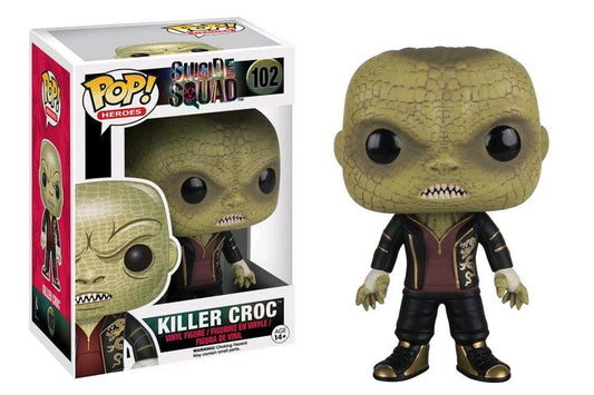 FUNKO POP! Vinyl Heroes RARE Suicide Squad #102 Killer Croc (Suicide Squad) [Non GITD] [VAULTED]