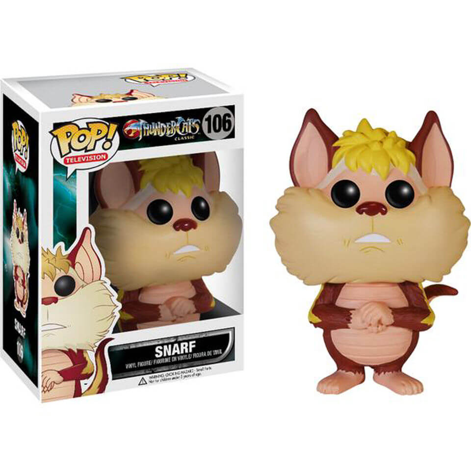 FUNKO POP! Vinyl Television RARE Thundercats #106 Snarf [VAULTED]