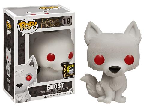 FUNKO POP! Vinyl RARE Game of Thrones #19 Ghost (Flocked) [Summer Convention] [VAULTED]