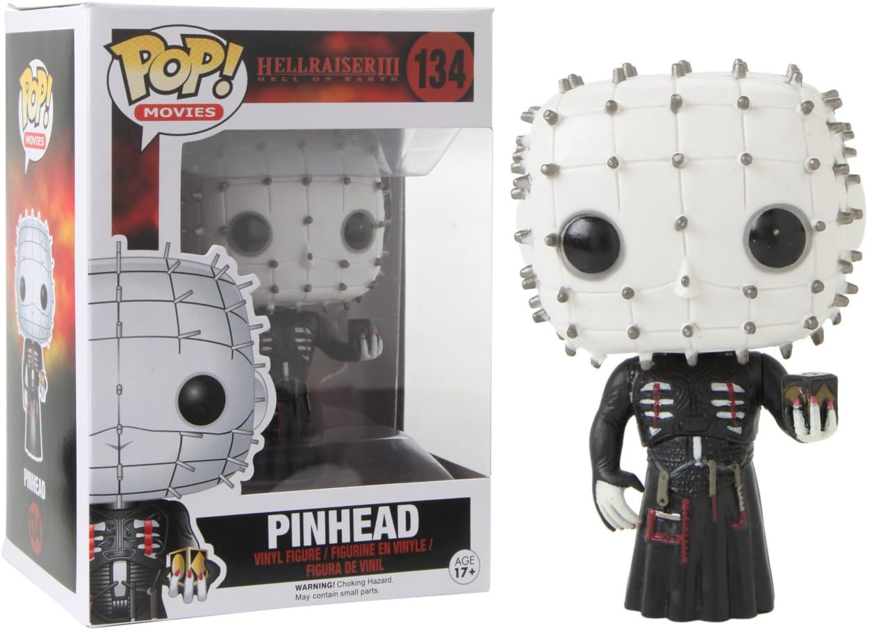 FUNKO POP! Vinyl Movies RARE Hellraiser III Hell on Earth #134 Pinhead ...