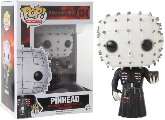 FUNKO POP! Vinyl Movies RARE Hellraiser III Hell on Earth #134 Pinhead [VAULTED]