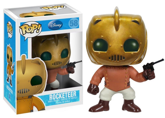 FUNKO POP! Vinyl Disney RARE #58 Rocketeer [VAULTED]