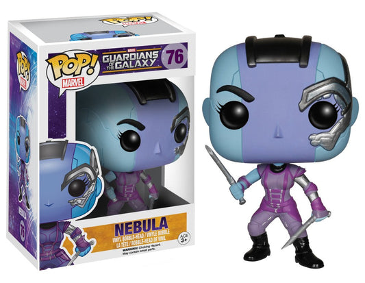 FUNKO POP! Vinyl Bobble-Head Marvel RARE Guardians of the Galaxy #76 Nebula [VAULTED]