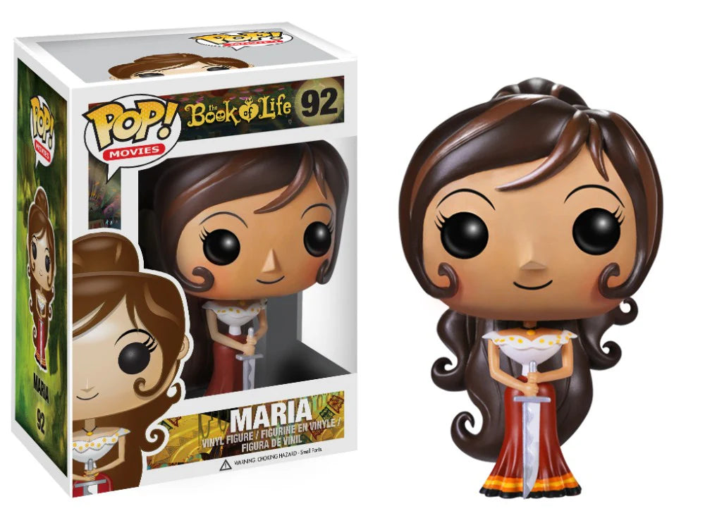 FUNKO POP! Vinyl Movies RARE Book of Life #92 Maria (Book of Life) [VAULTED]