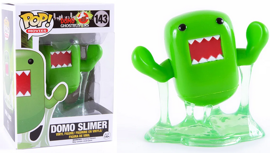 FUNKO POP! Vinyl Movies RARE Domo Ghostbusters #143 Domo Slimer [VAULTED]