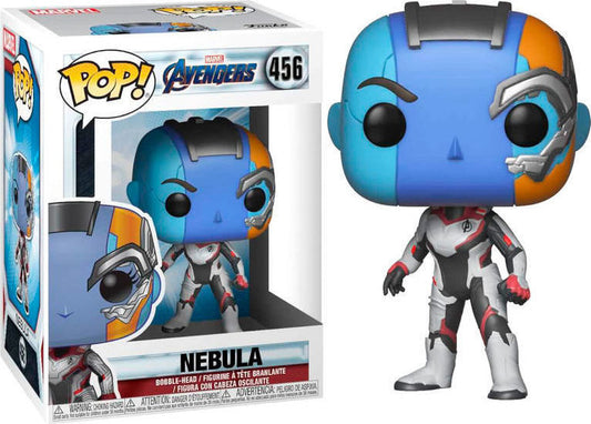 FUNKO POP! Bobble-Head Marvel RARE Avengers #456 Nebula (Quantum Realm Suit) [VAULTED]