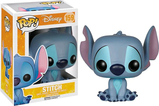 FUNKO POP! Vinyl Disney RARE #159 Stitch (Seated) [VAULTED]