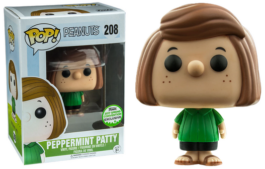 FUNKO POP! Vinyl RARE Peanuts #208 Peppermint Patty [Spring Convention] [VAULTED]