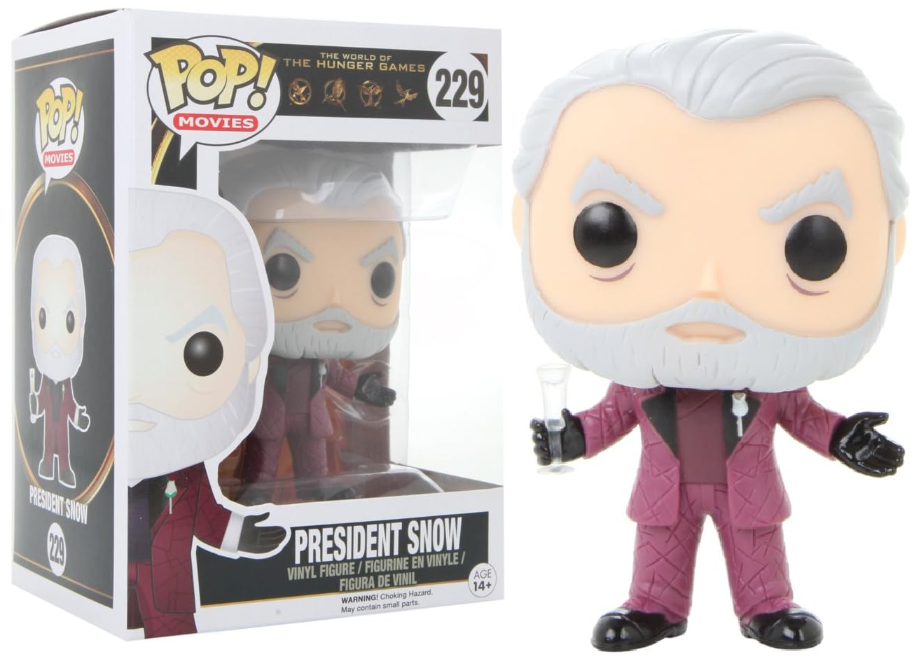 FUNKO POP! Vinyl Movies RARE The Hunger Games #229 President Snow [VAULTED]