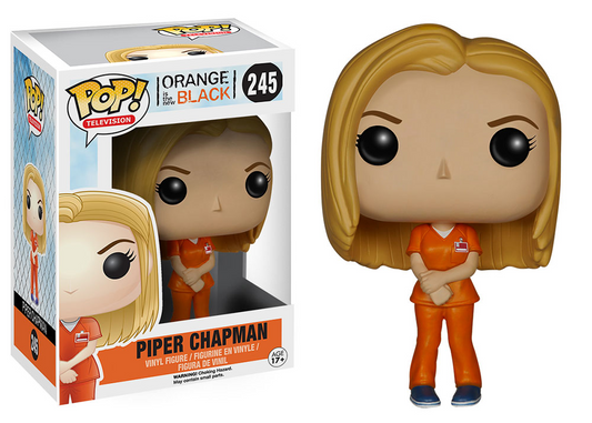 FUNKO POP! Vinyl Television RARE Orange Is The New Black #245 Piper Chapman [VAULTED]