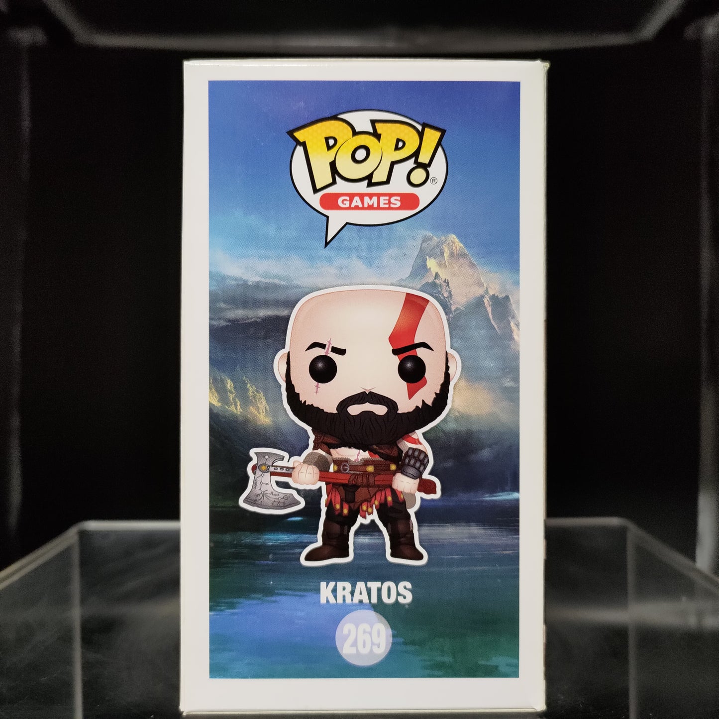 FUNKO POP! Vinyl Games RARE God of War #269 Kratos (Axe) [VAULTED]