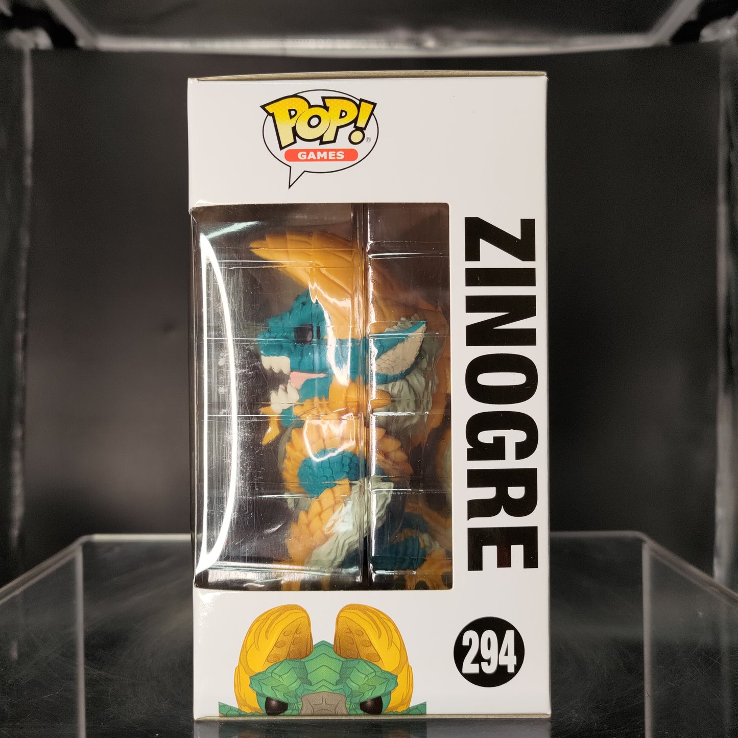 FUNKO POP! Vinyl Games RARE Monster Hunter #294 Zinogre [VAULTED]