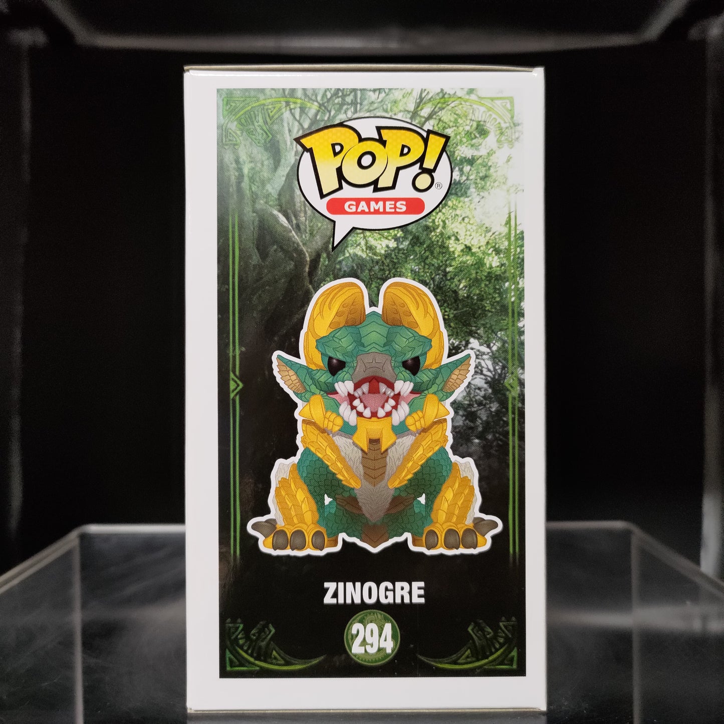 FUNKO POP! Vinyl Games RARE Monster Hunter #294 Zinogre [VAULTED]