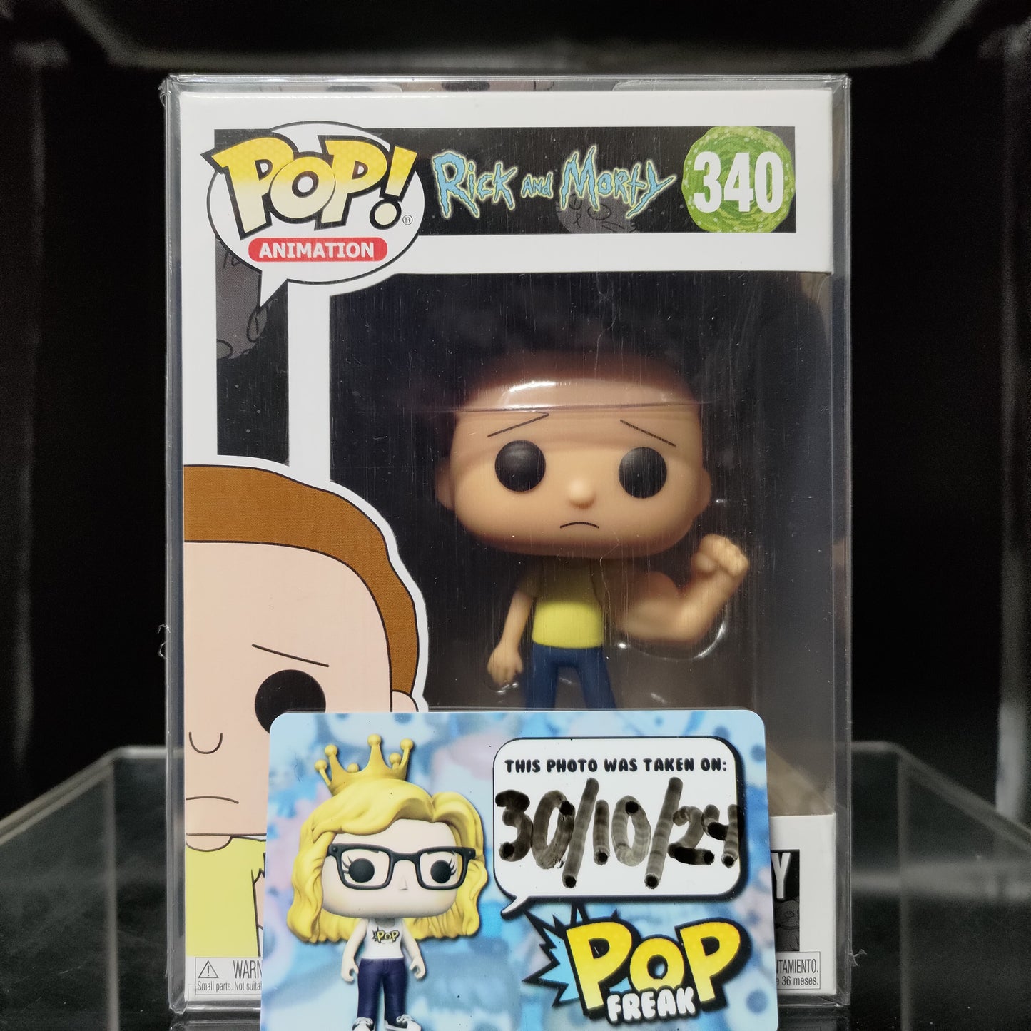 FUNKO POP! Vinyl Animation RARE Rick and Morty #340 Sentient Arm Morty [VAULTED]