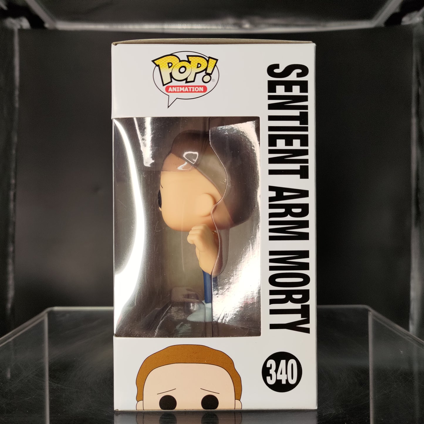 FUNKO POP! Vinyl Animation RARE Rick and Morty #340 Sentient Arm Morty [VAULTED]