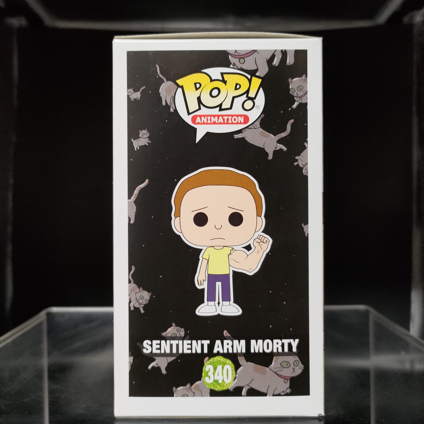 FUNKO POP! Vinyl Animation RARE Rick and Morty #340 Sentient Arm Morty [VAULTED]