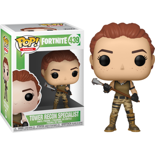 FUNKO POP! Vinyl Games RARE Fortnite #439 Tower Recon Specialist [VAULTED]