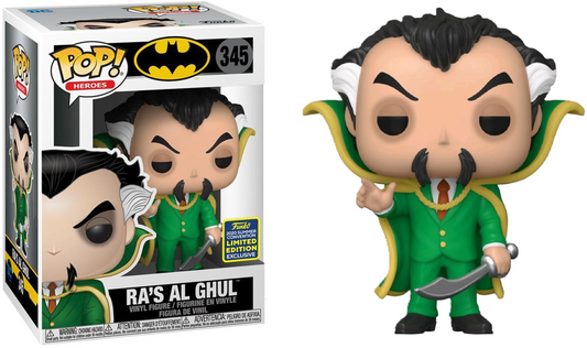 FUNKO POP! Vinyl Heroes RARE Batman #345 Ra's Al Ghul [Summer Convention] [VAULTED]