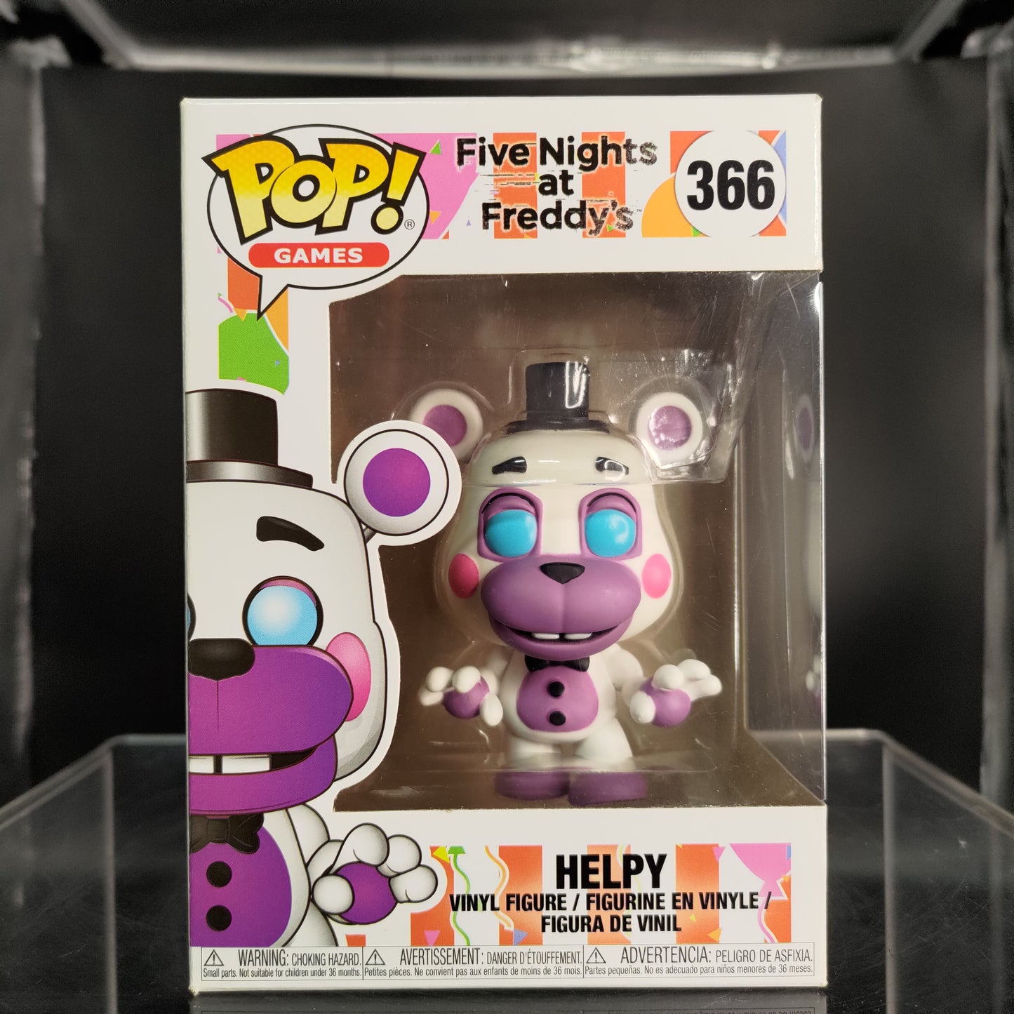 FUNKO POP! Vinyl Games RARE FNAF #366 Helpy [VAULTED]