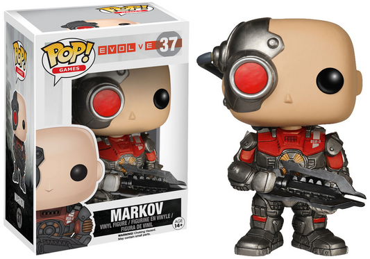 FUNKO POP! Vinyl Games RARE Evolve #37 Markov [VAULTED]