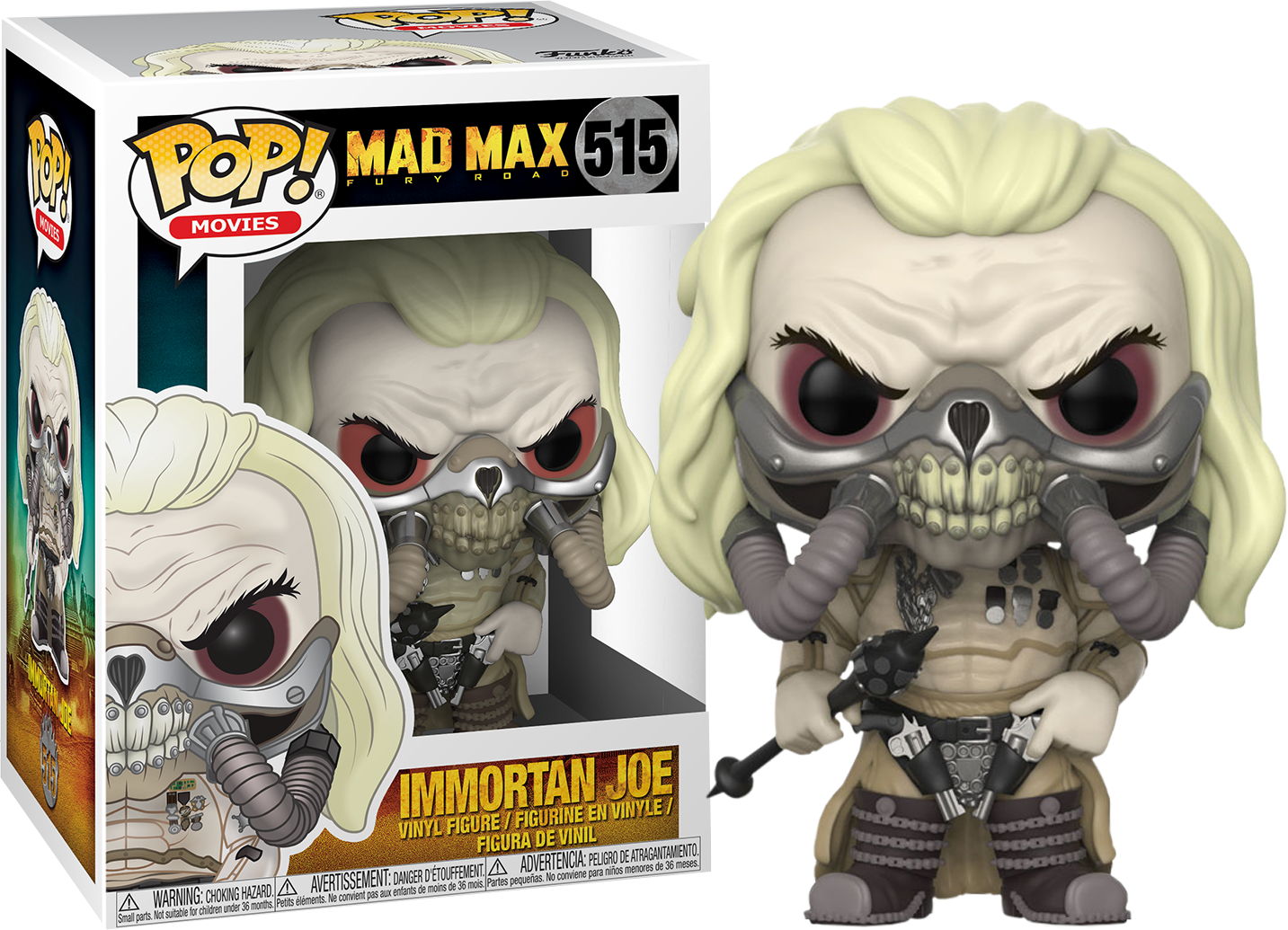 FUNKO POP! Vinyl Movies RARE Mad Max #515 Immortan Joe [VAULTED]