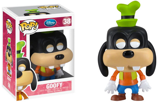 FUNKO POP! Vinyl Disney RARE #38 Goofy ("Disney" Logo) [VAULTED]