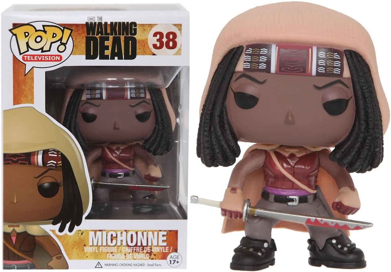 FUNKO POP! Vinyl Television RARE The Walking Dead #38 Michonne [VAULTED]