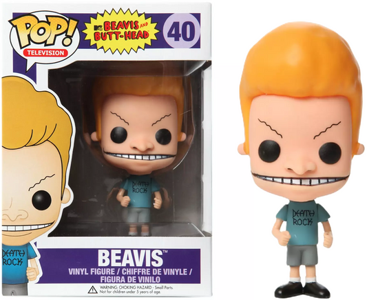 FUNKO POP! Vinyl Television RARE Beavis & Butt-Head #40 Beavis [VAULTED]