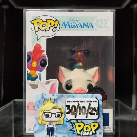 FUNKO POP! Vinyl Disney RARE Moana #422 Pua & Hei Hei [Funko Special Edition] [VAULTED]