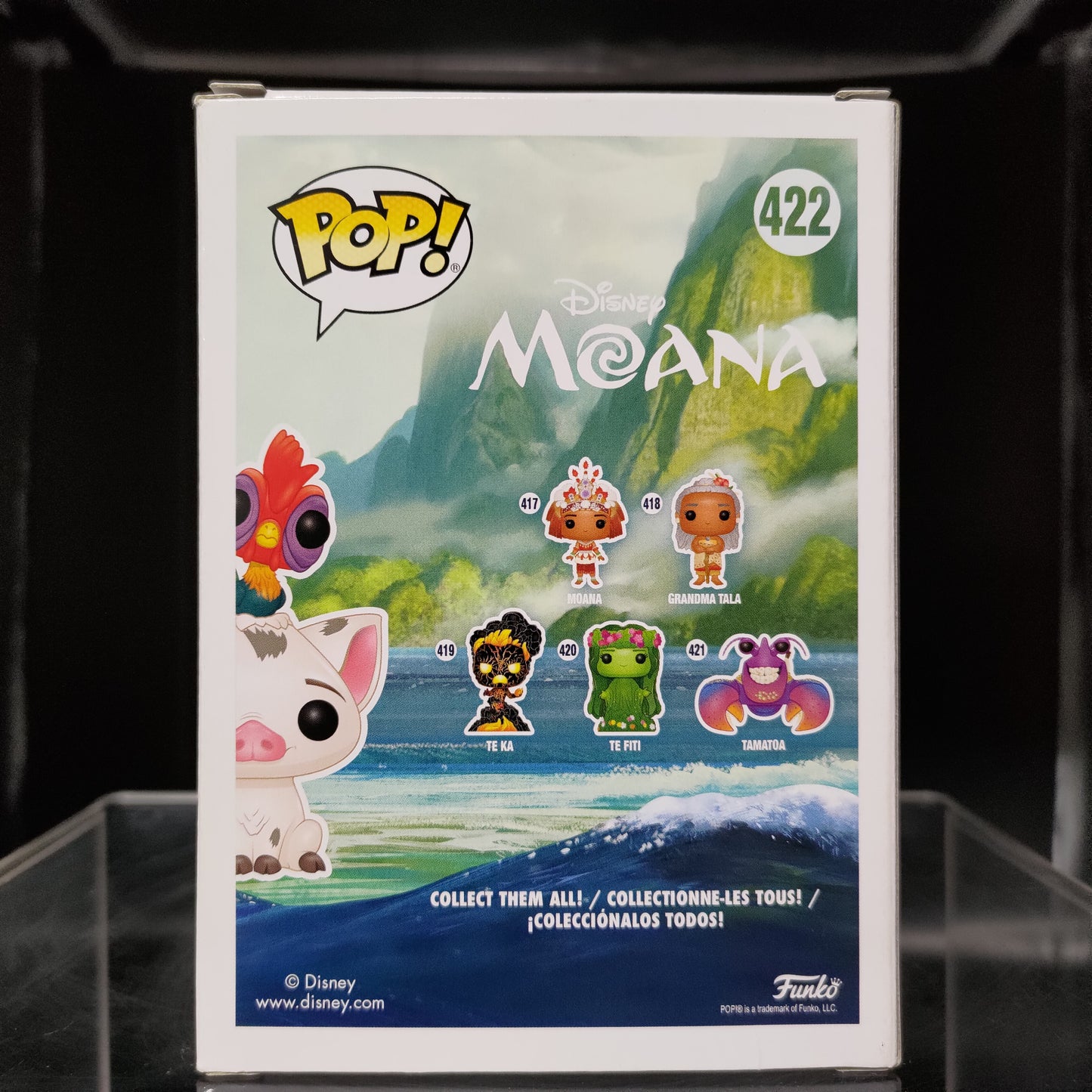 FUNKO POP! Vinyl Disney RARE Moana #422 Pua & Hei Hei [Funko Special Edition] [VAULTED]