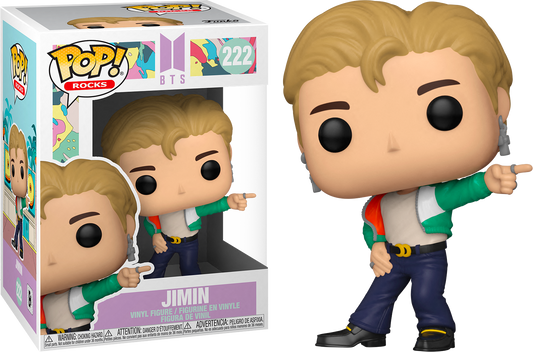 FUNKO POP! Vinyl Rocks RARE BTS #222 Jimin (Dynamite) [VAULTED]