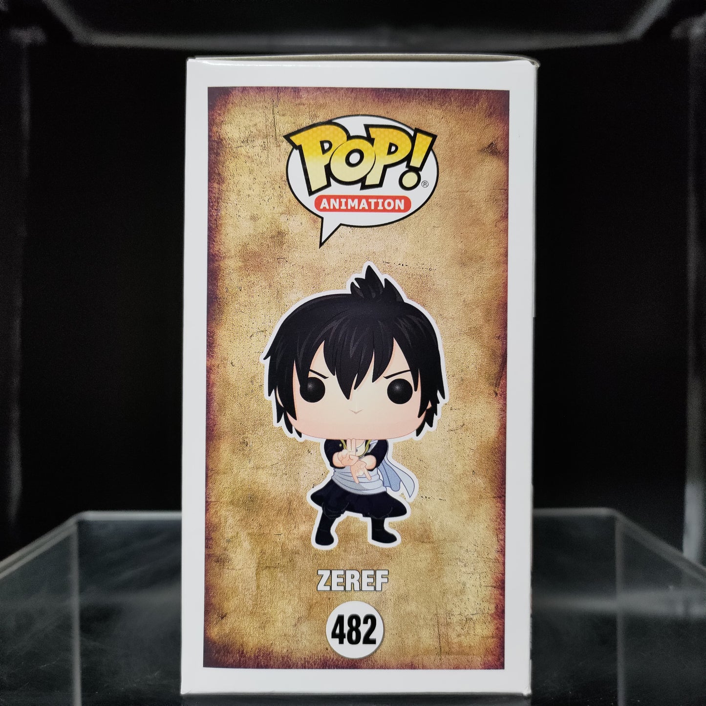 FUNKO POP! Vinyl Animation RARE Fairy Tail #482 Zeref [VAULTED]