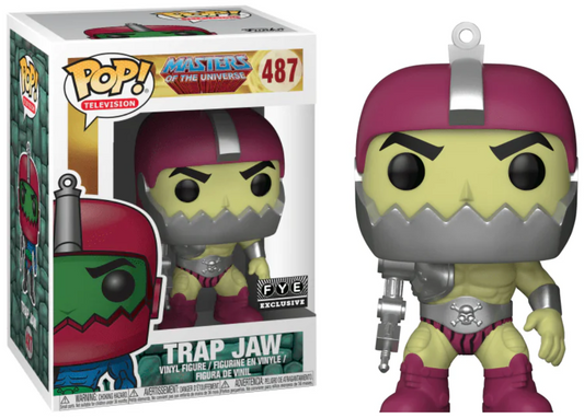 FUNKO POP! Vinyl Television RARE Masters of the Universe #487 Trap Jaw (Comic) [Funko Special Edition] [VAULTED]