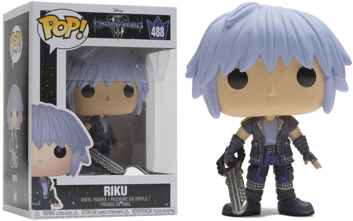 FUNKO POP! Vinyl Disney RARE Kingdom Hearts III #488 Riku (Kingdom Hearts III) [VAULTED]