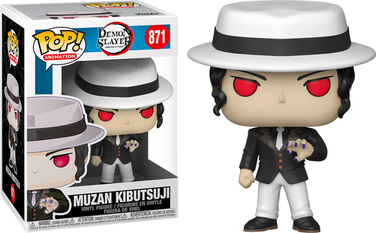 FUNKO POP! Vinyl Animation RARE Demon Slayer #871 Muzan Kibutsuji [VAULTED]