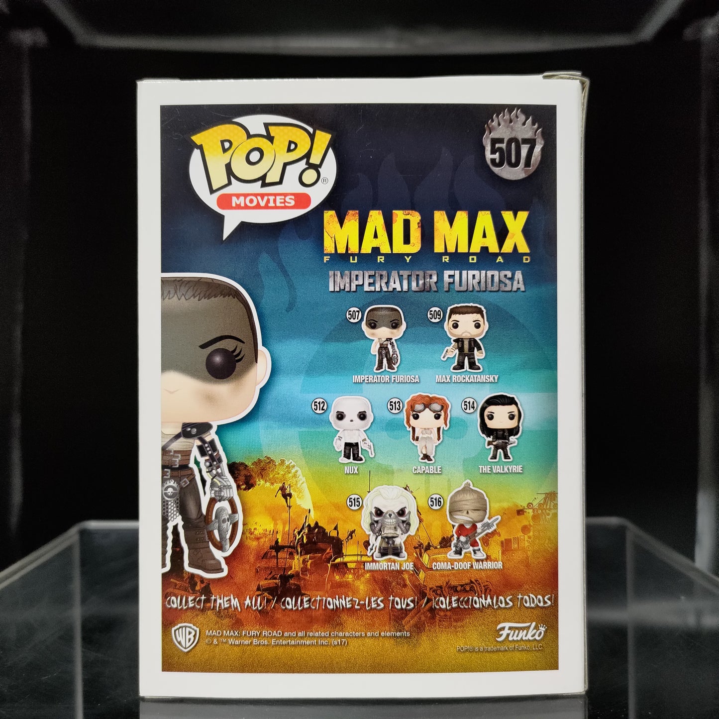 FUNKO POP! Vinyl Movies RARE Mad Max #507 Imperator Furiosa [VAULTED]