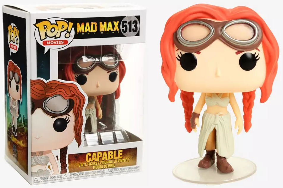 FUNKO POP! Vinyl Movies RARE Mad Max #513 Capable [VAULTED]