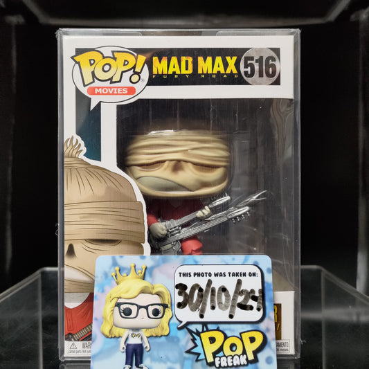 FUNKO POP! Vinyl Movies RARE Mad Max #516 Coma-Doof Warrior [VAULTED]