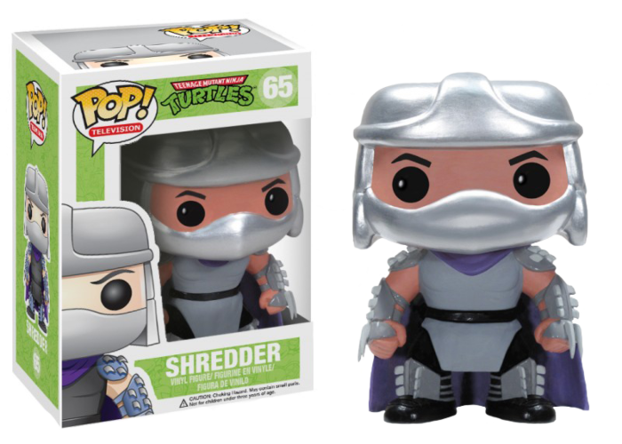 FUNKO POP! Vinyl Television RARE TMNT #65 Shredder [VAULTED]