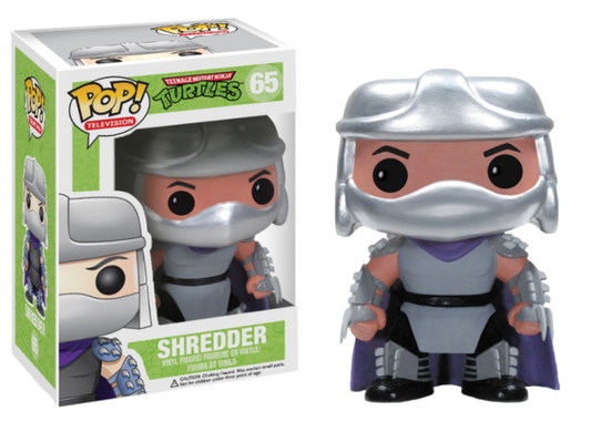 FUNKO POP! Vinyl Television RARE TMNT #65 Shredder [VAULTED]