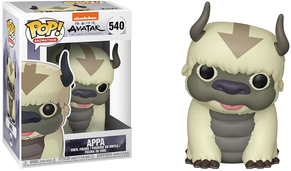 FUNKO POP! Vinyl Television RARE Avatar The Last Airbender #540 Appa ...