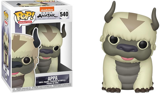 FUNKO POP! Vinyl Television RARE Avatar The Last Airbender #540 Appa [VAULTED]