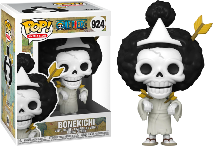 FUNKO POP! Vinyl Animation RARE One Piece #924 Bonekichi [VAULTED]