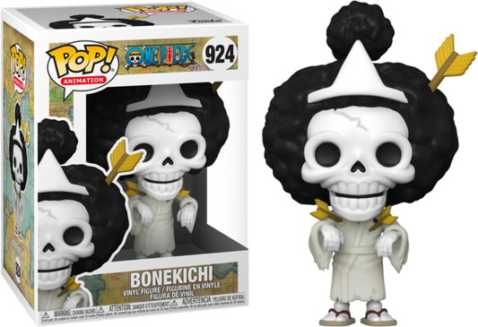 FUNKO POP! Vinyl Animation RARE One Piece #924 Bonekichi [VAULTED]