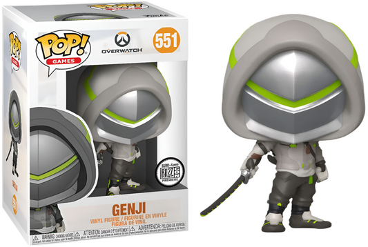 FUNKO POP! Vinyl Games RARE Overwatch #551 Genji [VAULTED]