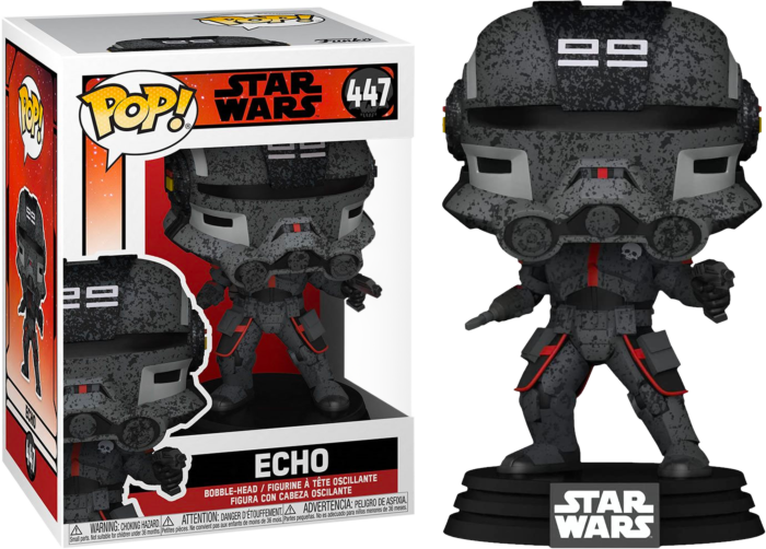 FUNKO POP! Bobble-Head Star Wars RARE #447 Echo (Bad Batch)[VAULTED]